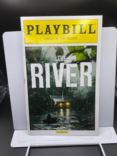 Playbill “The River” Broadway (2014) - starring Hugh Jackman - like new/near mint - ₱1,000