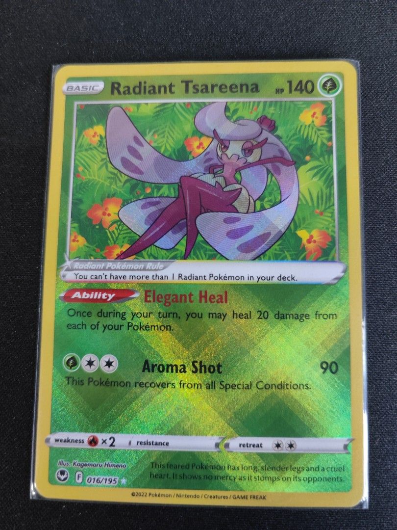 Radiant Alakazam - 059/195 Silver Tempest SHINY Holo Rare Pokemon - NM