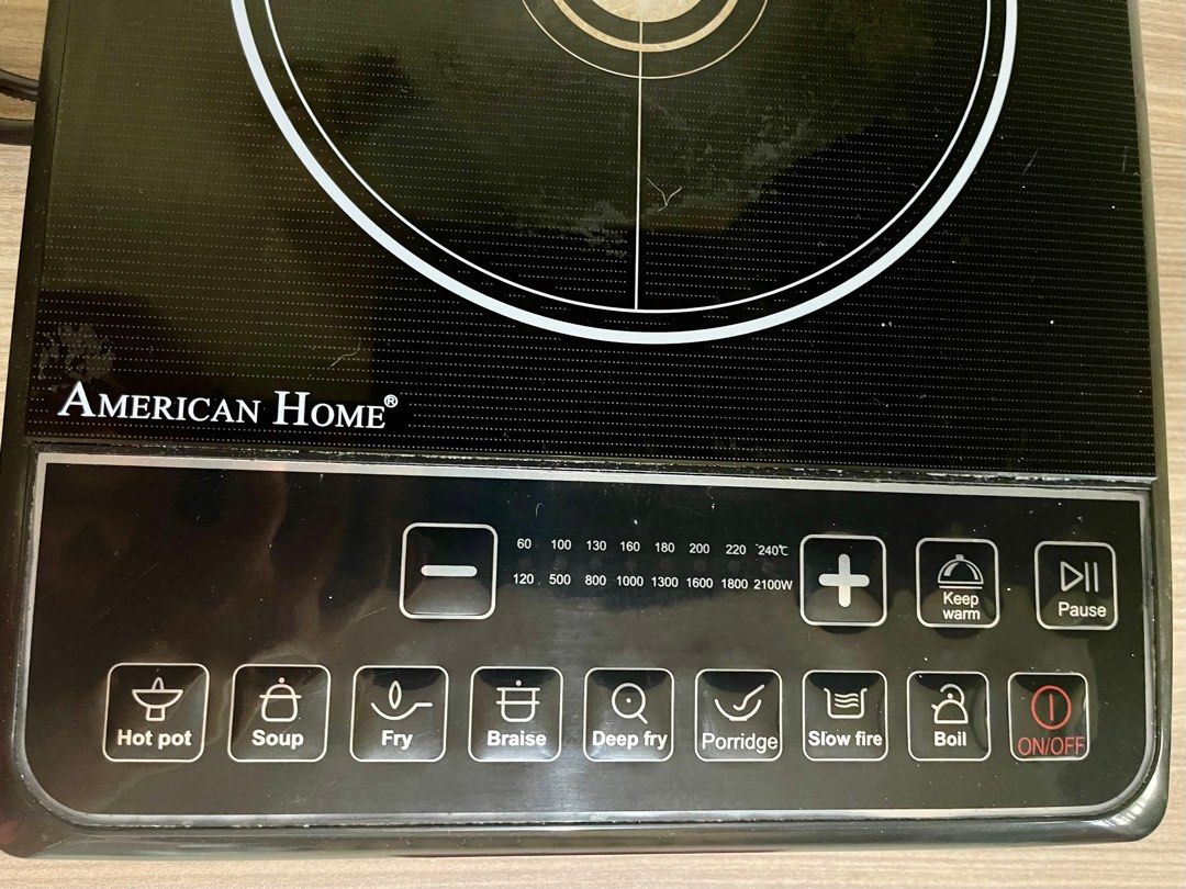 Good as new American Home Induction Cooker, Furniture & Home Living