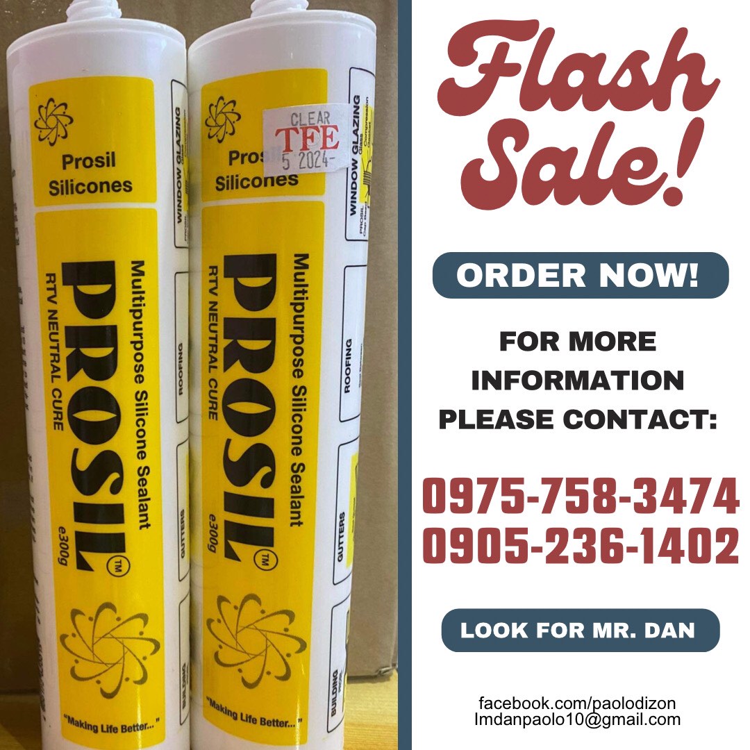 Prosil Silicone Sealant, Commercial & Industrial, Construction Tools ...