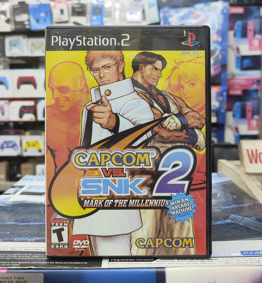 Capcom vs SNK 2 Mark of the Millennium 2001 (Clássico PS2 ) Ps3