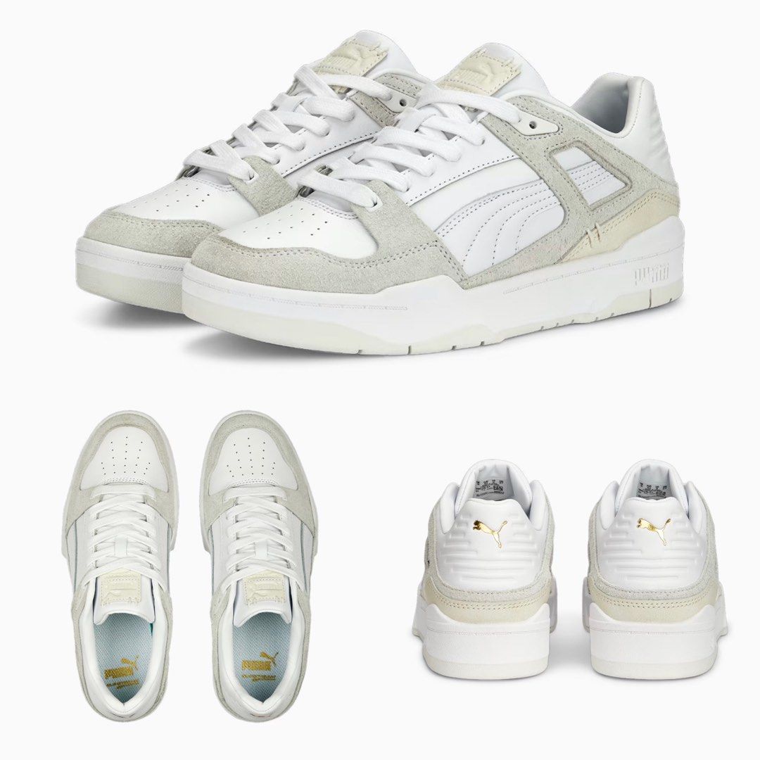 White and gray new arrivals tennis shoes