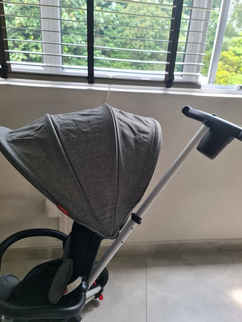 QPlay Nova Tricycle EVA Edition, Compact Folding Tricycle. 3 in 1 trike ...