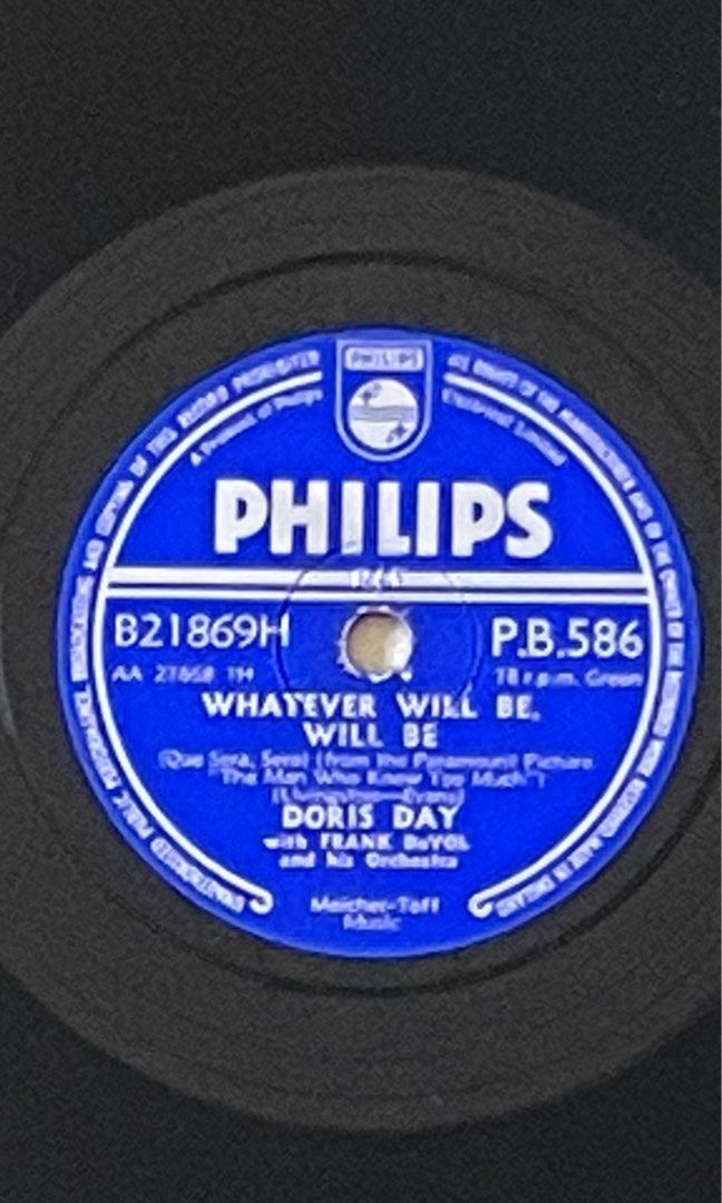 Que Sera Sera 78 rpm