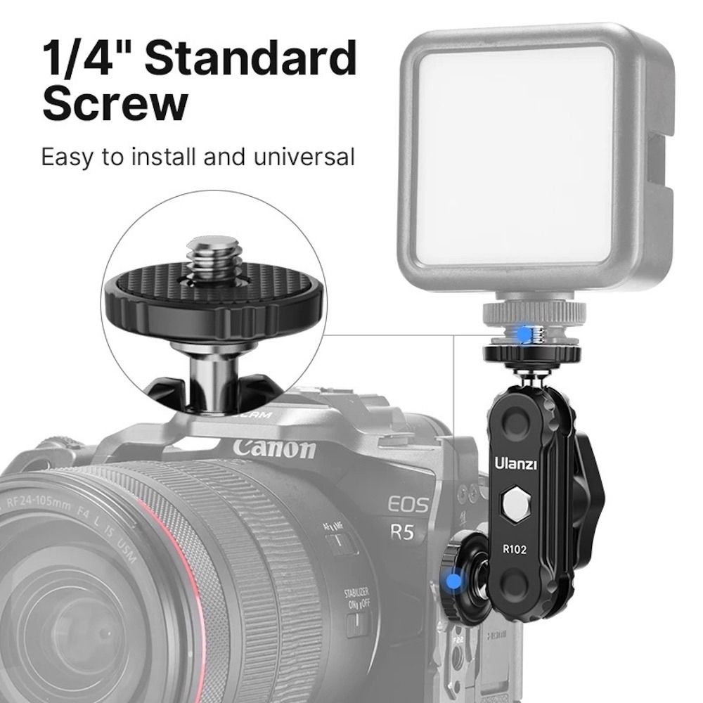 R102 Magic Arm Double 360 Ball Head Mount Holder for Camera Video Light  Monitor Photography KNT2202, Photography, Photography Accessories, Other  Photography Accessories on Carousell