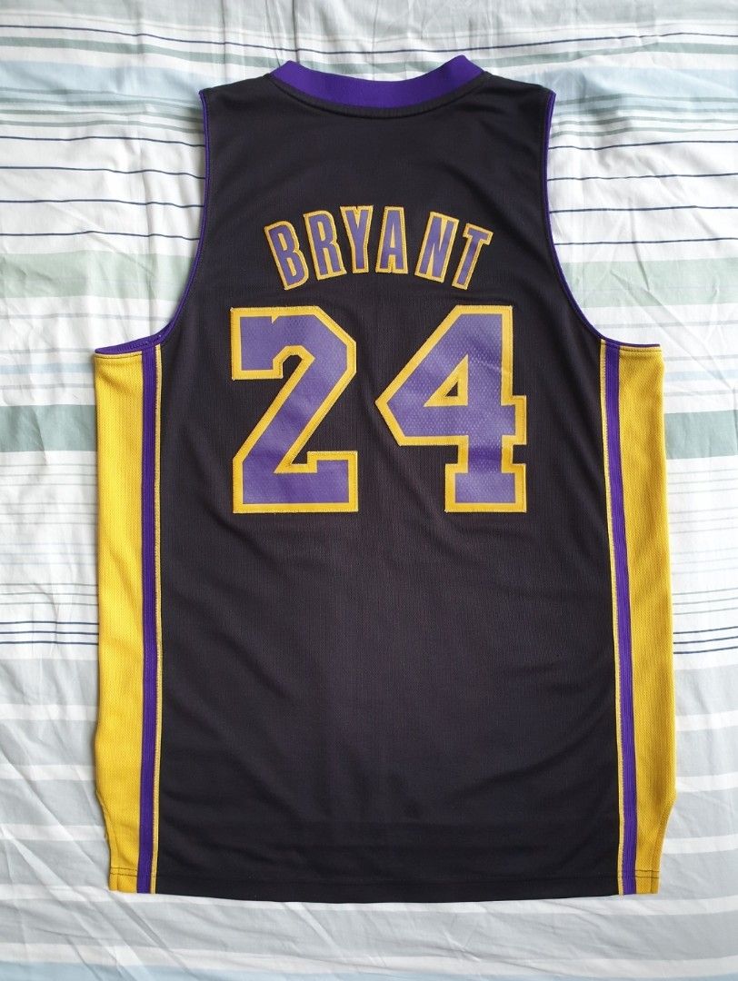 Men's Los Angeles Lakers Kobe Bryant adidas Purple Player Swingman Jersey