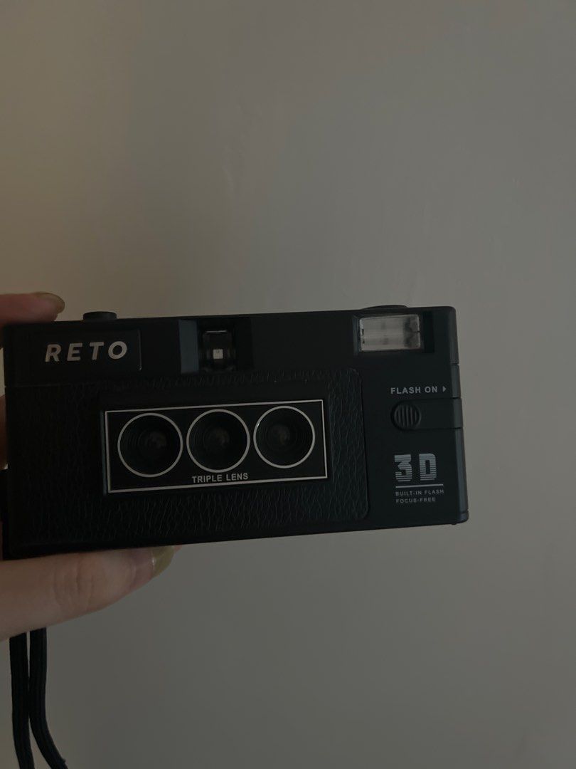 Reto 3D 菲林相機, 攝影器材, 相機- Carousell
