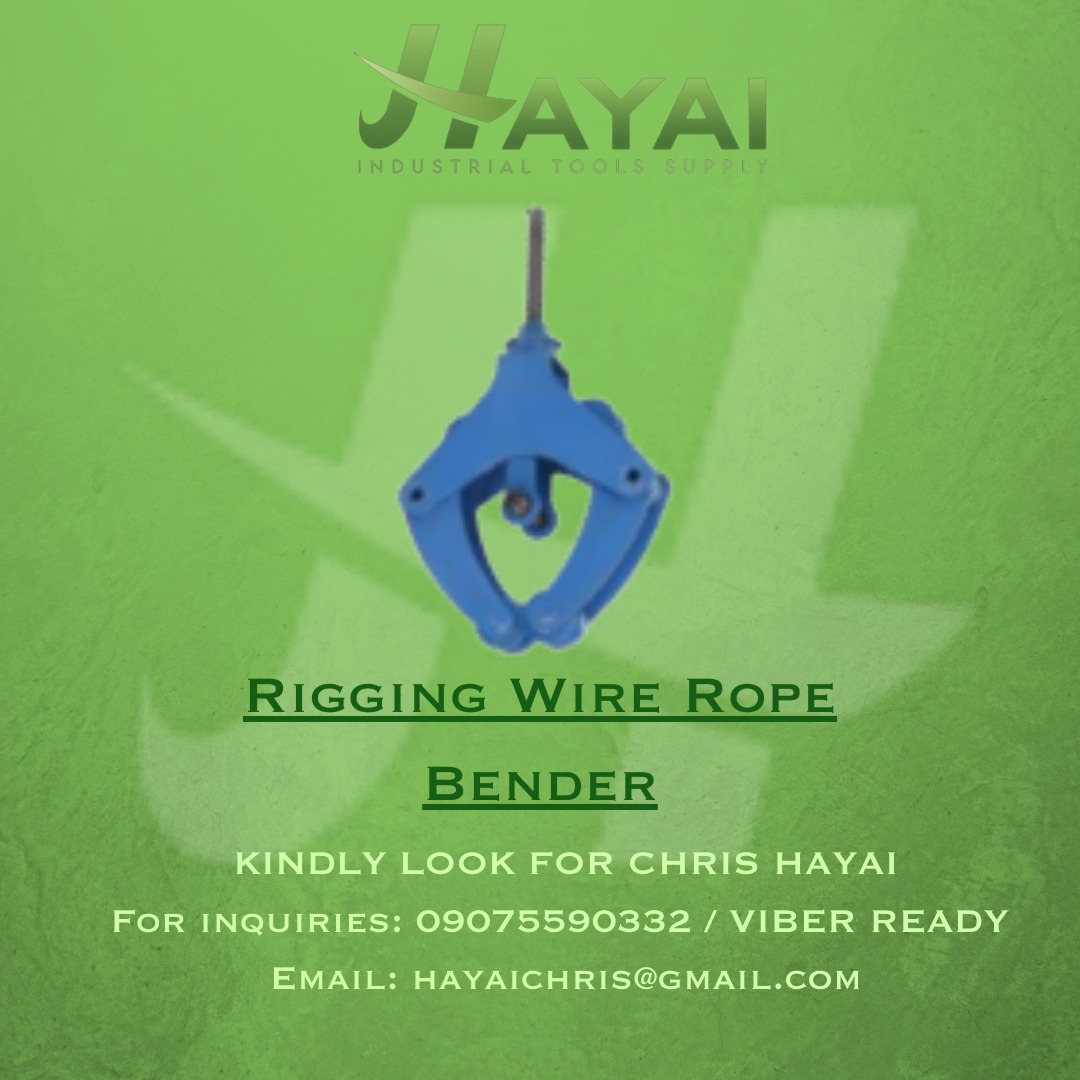 Rigging Wire Rope Bender on Carousell