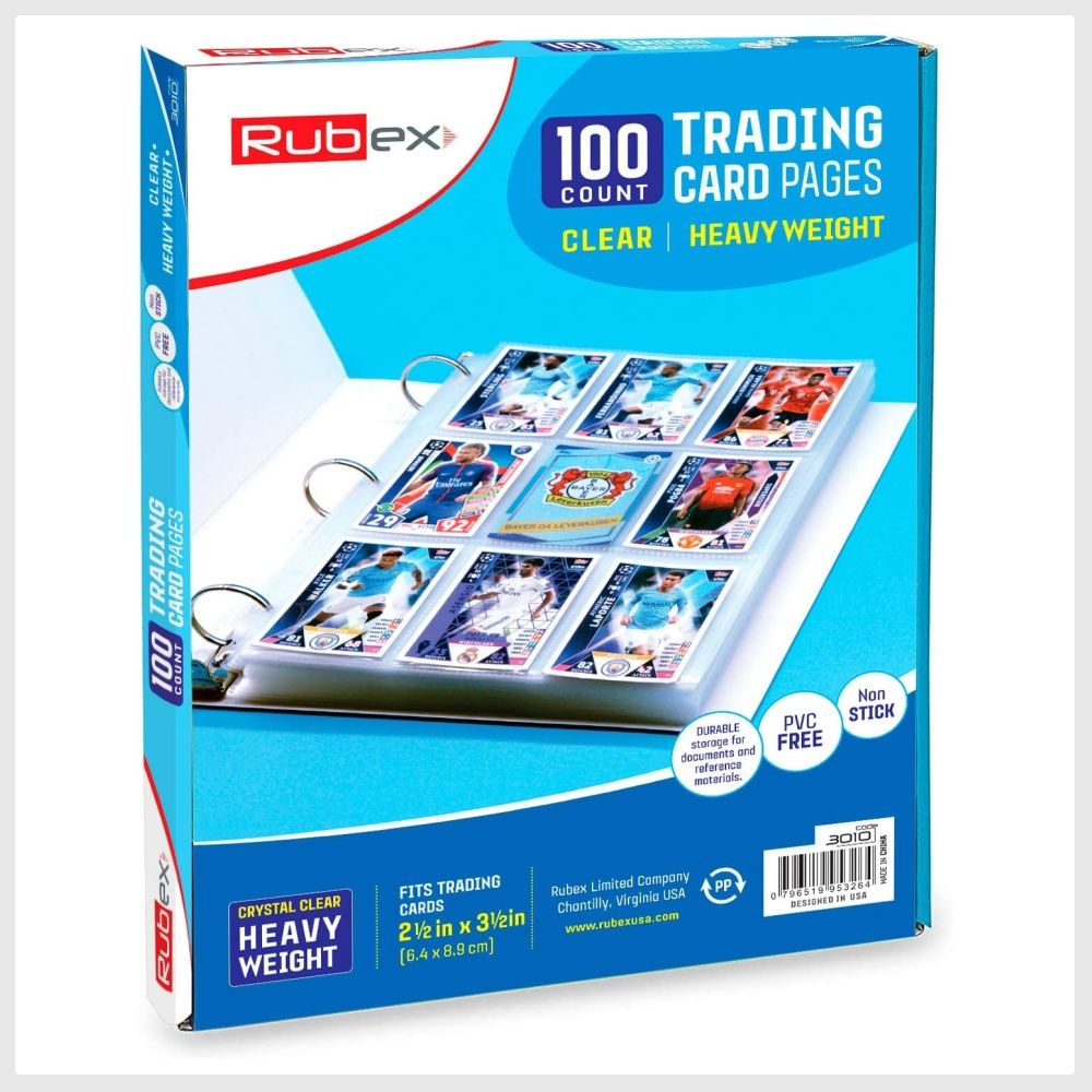 Ultra Pro 9 Pocket Pages Platinum Series 100 Pages of Card Sleeves for  Trading Card Binder, Baseball Card Binder, Pokemon Card Sleeves and  Baseball