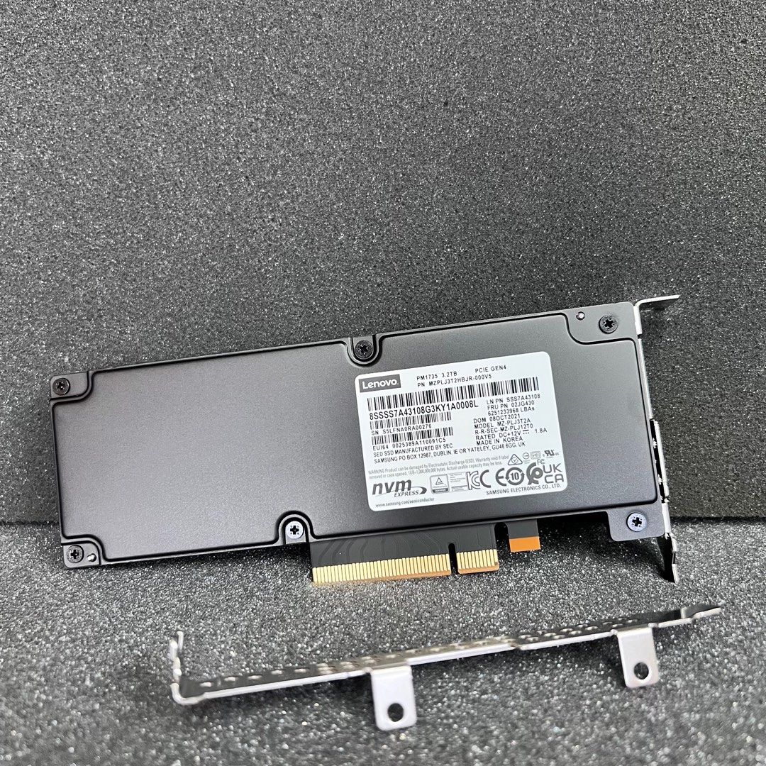 Tb Samsung 1735 Nvme Samsung 三星PM1735 HHHL SSD 電腦＆科技, 電腦