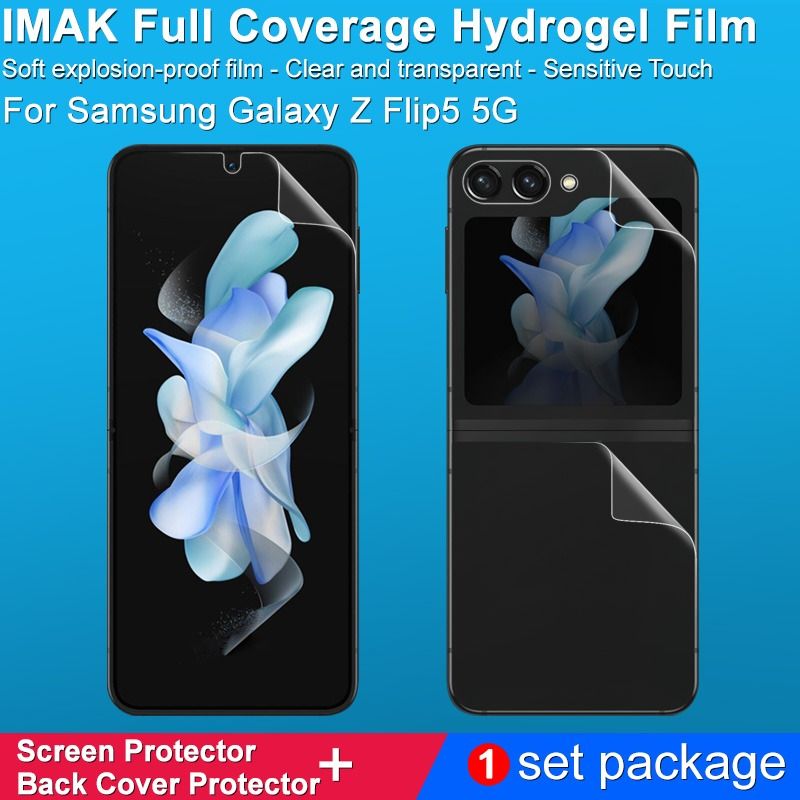 Samsung Galaxy S23 Ultra Screen Protector - Imak Soft Hydrogel III Full  Screen Protector