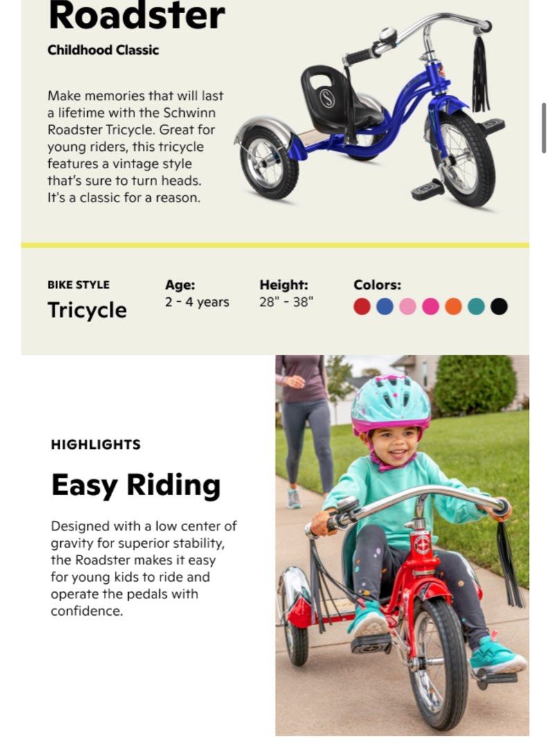 Schwinn Tricycle Everything Else on Carousell