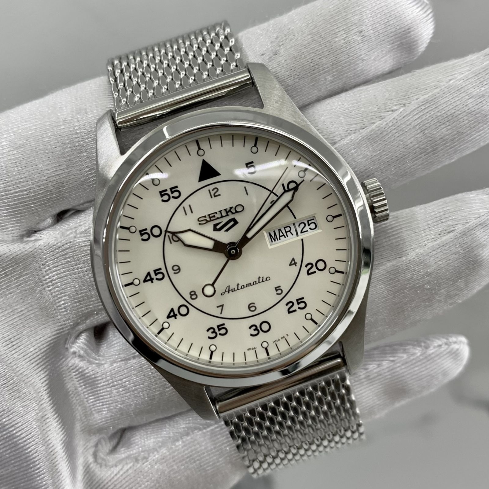 SEIKO 4R36-10A0 5 DAY TO DATE AUTOMATIC LADIES WATCH 237023767 AL 