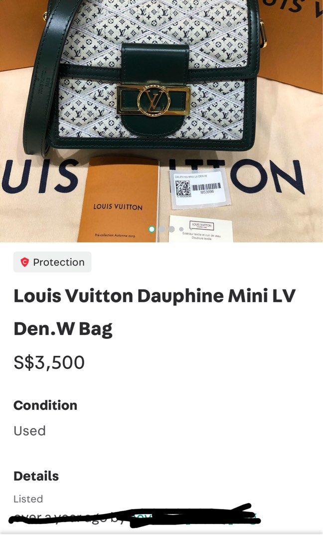 LOUIS VUITTON Mini Dauphine - Den W