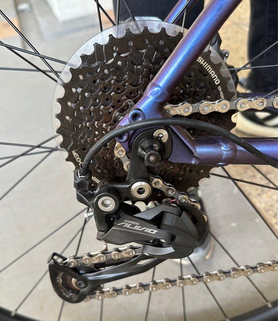 Shimano 2x9 acera alivio groupset