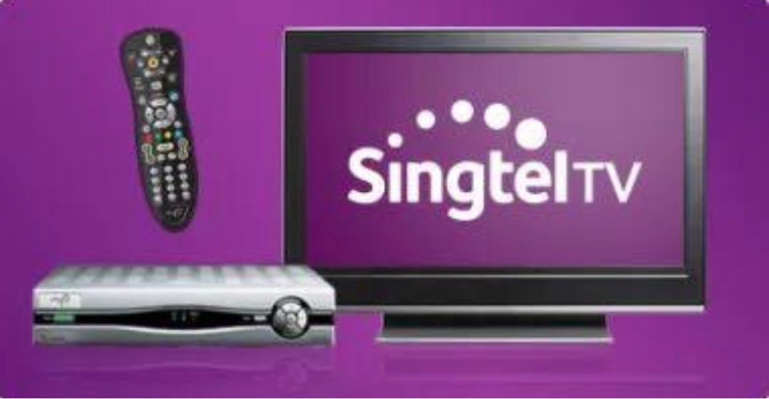Singtel TV set top box with contract transfer, TV & Home Appliances, TV ...