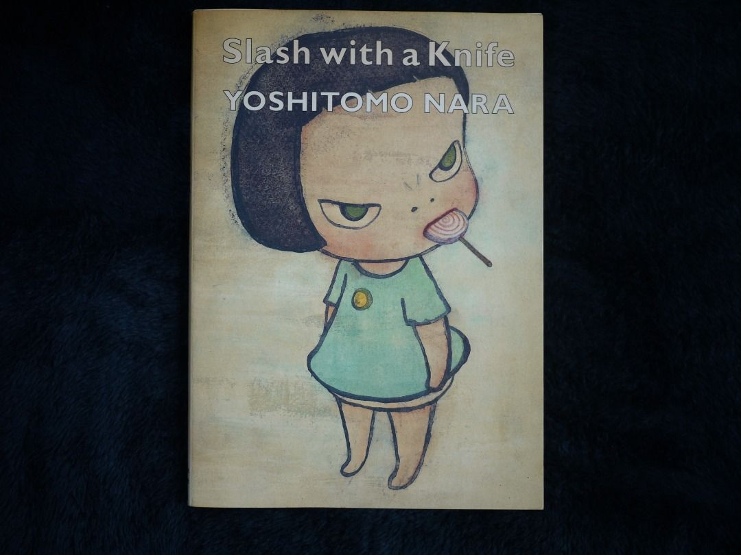 奈良美智作品集：Slash with a Knife 二手書籍 絕版珍藏
