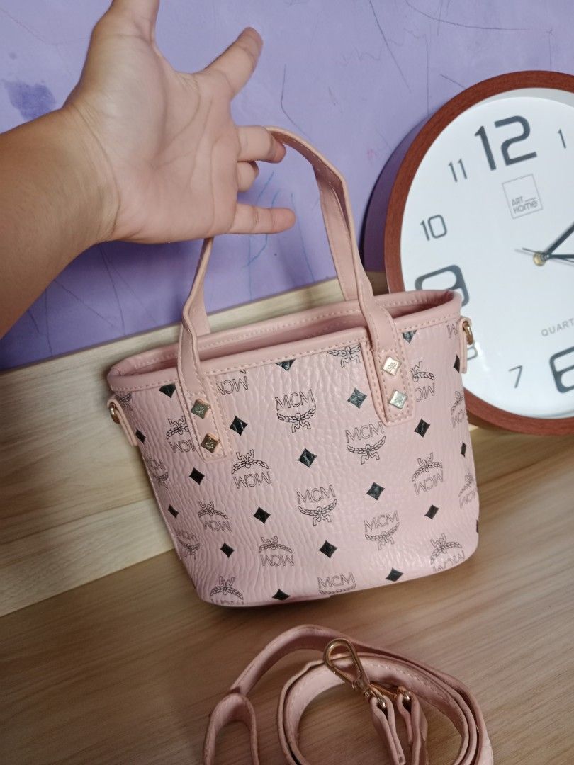 Tas Mcm Soft Pink Visetos Jual Tas Mcm Tas Mcm Series Selempang
