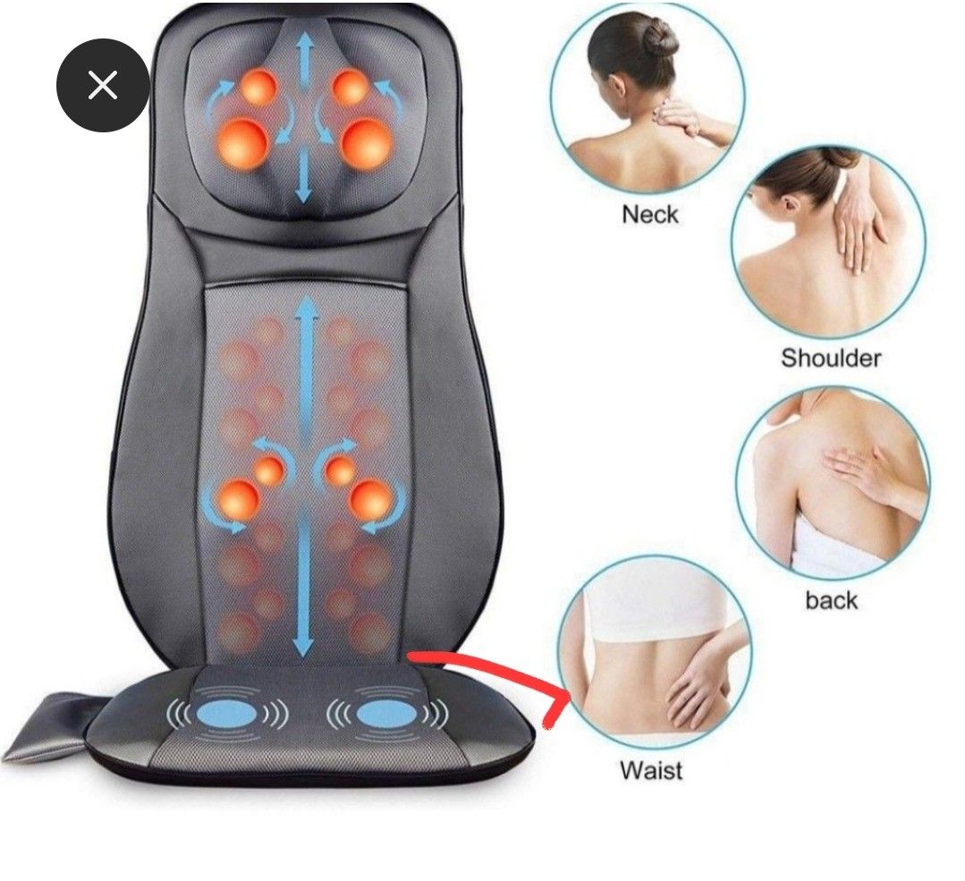 Free To Bless: Snailax Shiatsu Back Massager (neck part not working),  Health & Nutrition, Massage Devices on Carousell