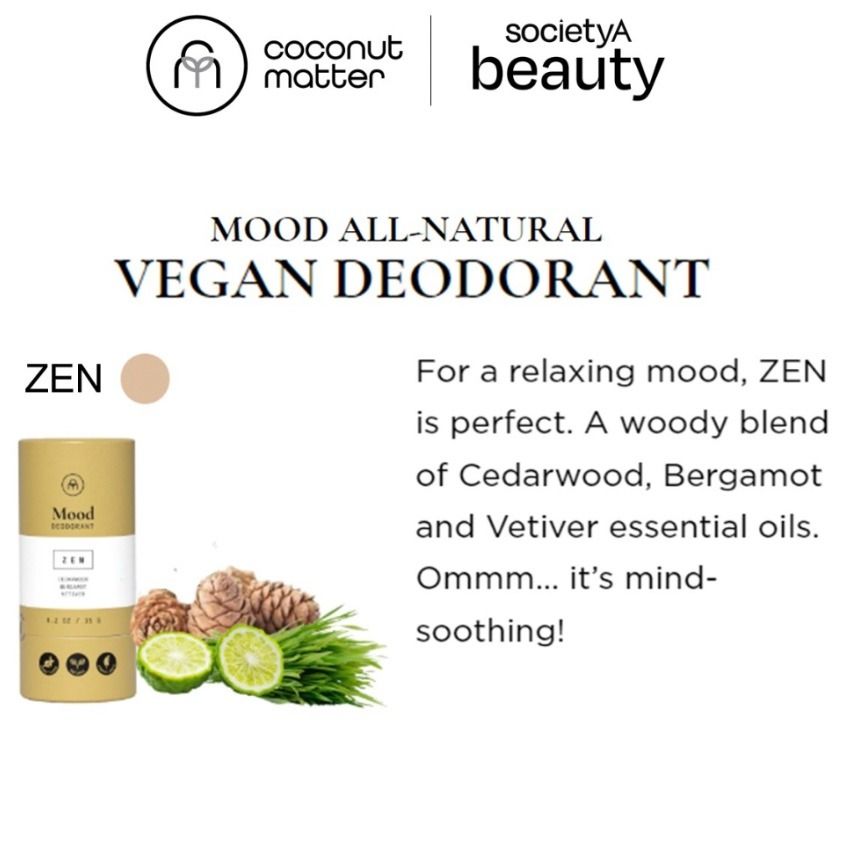 SocietyA Beauty Coconut Matter Natural Deodorants, Beauty & Personal