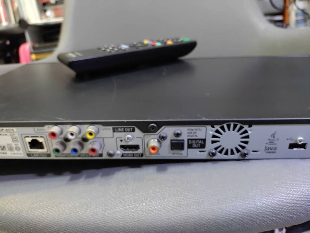 SONY BDP-S370 高階藍光DVD播放機 二手良品 讀取播放遙控都正常 有遙控2490 無遙控1990