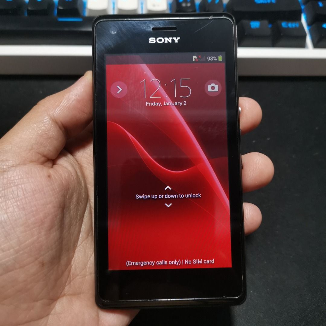 SONY Xperia M C2005 | Item Code: 13 (Category: Sony) located in Caloocan City. Submitted by christian.montalban (Listing ID 1248463598, Image 1). Description: SONY Xperia M C2005 | Item Code: 13 COLLECTIBLE PHONE Price: P1,499.00 Color: Black 4GB ROM | 1GB RAM 4" IPS LCD Display 1,750 mAh Li-Ion Removable Battery OS: Android 4.3 Package: Unit Only.