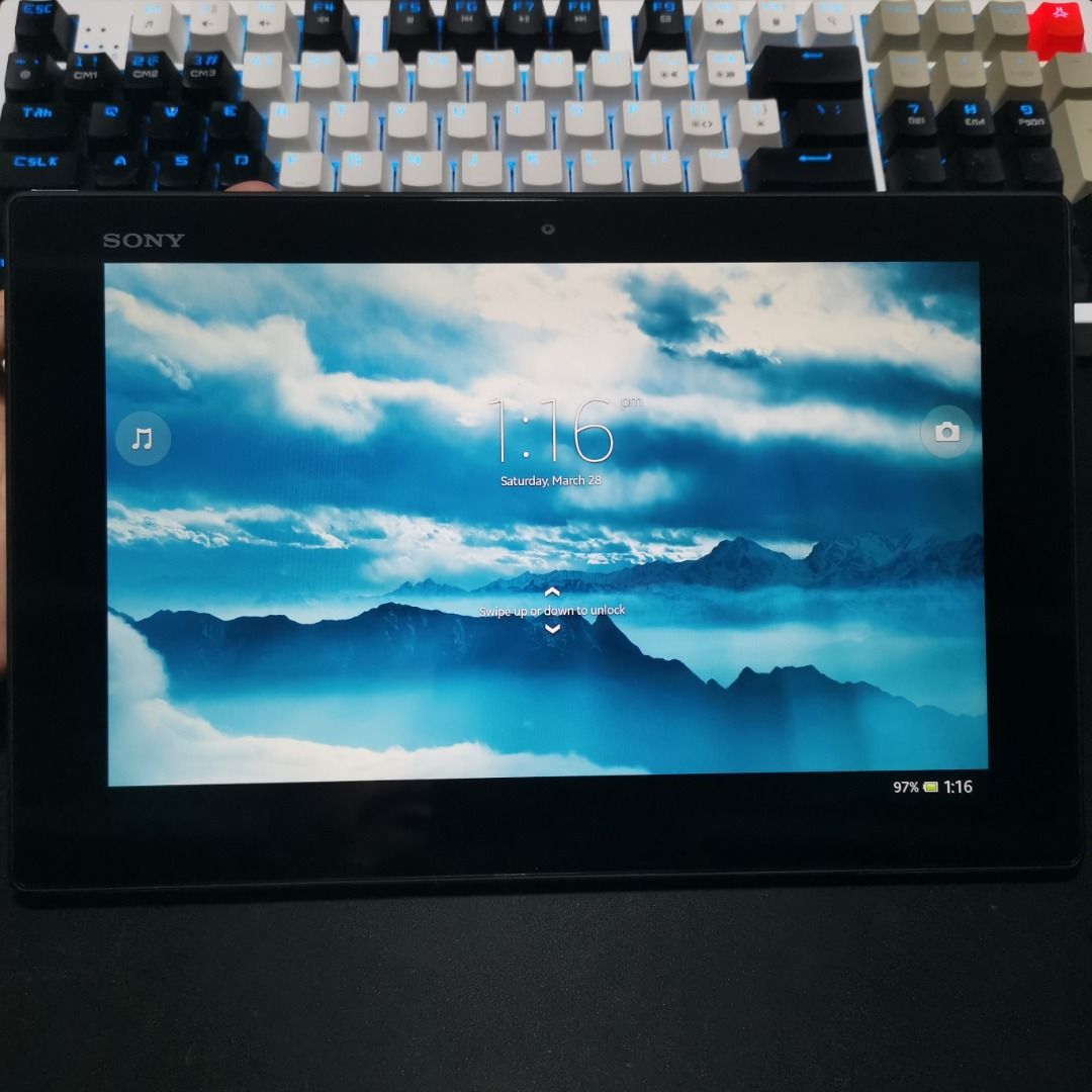 SONY Xperia Z Tablet WIFI SGP311 | Item Code: 31 (Category: Android) located in Caloocan City. Submitted by christian.montalban (Listing ID 1248460457, Image 1). Description: SONY Xperia Z Tablet WIFI SGP311 | Item Code: 31 COLLECTIBLE TABLET Price: P3,899.00 Color: Black 16GB ROM | 2GB RAM 10.1" LED LCD Display 6,000 mAh Li-Ion Non-Removable Battery OS: Android 4.1.2 Package: Tablet Only.