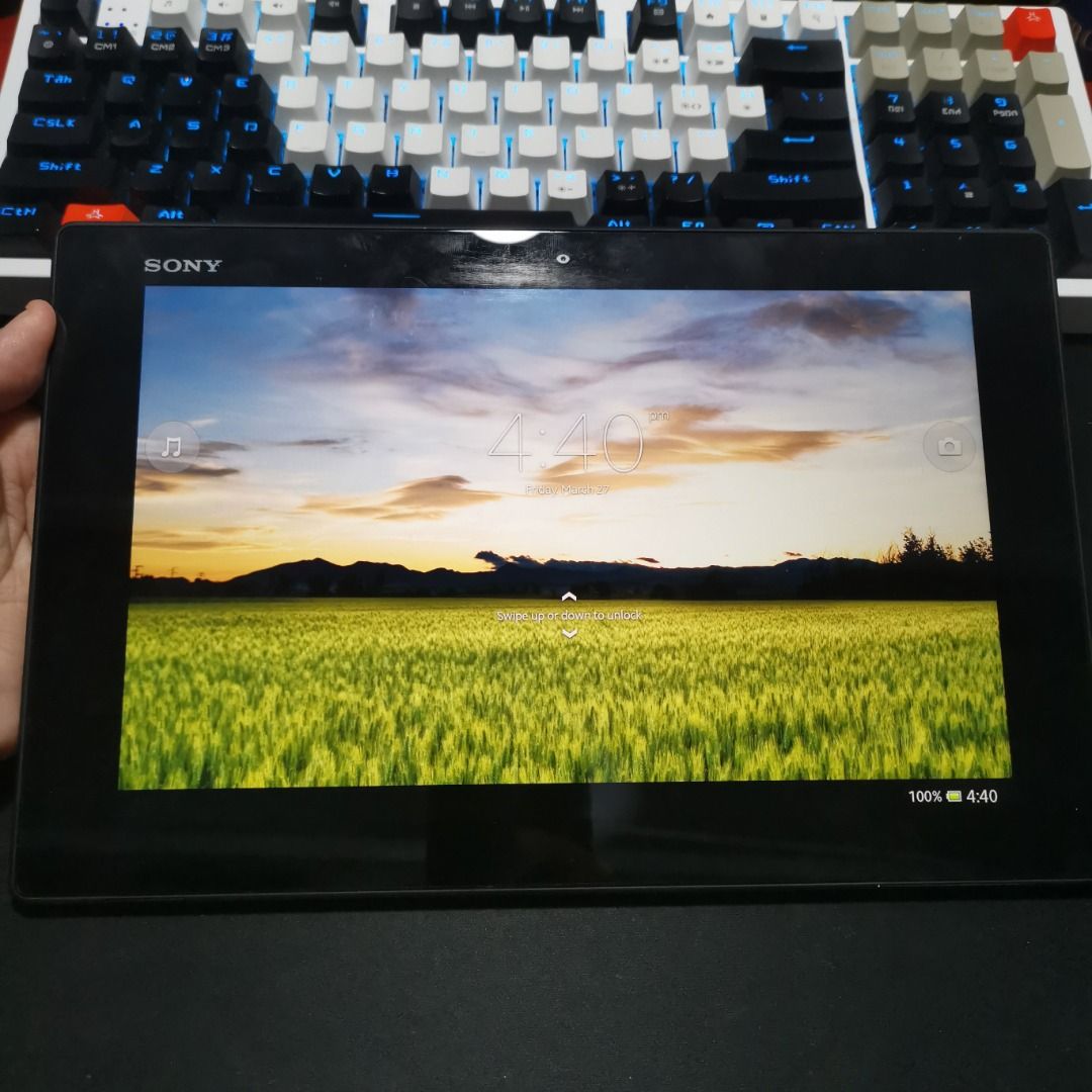 SONY Xperia Z Tablet WIFI SGP311 | Item Code: 39 (Category: Android) located in Caloocan City. Submitted by christian.montalban (Listing ID 1248460673, Image 1). Description: SONY Xperia Z Tablet WIFI SGP311 | Item Code: 39 COLLECTIBLE TABLET Price: P3,899.00 Color: Black 16GB ROM | 2GB RAM 10.1" LED LCD Display 6,000 mAh Li-Ion Non-Removable Battery OS: Android 4.1.2 Package: Tablet Only.
