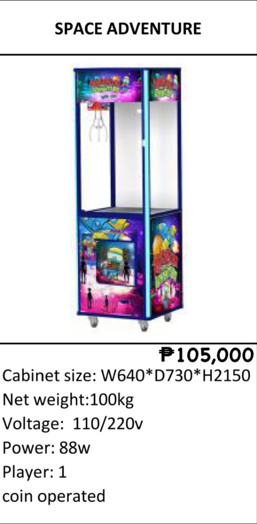 SPACE MACHINE CLAW MACHINE (PREORDER) on Carousell
