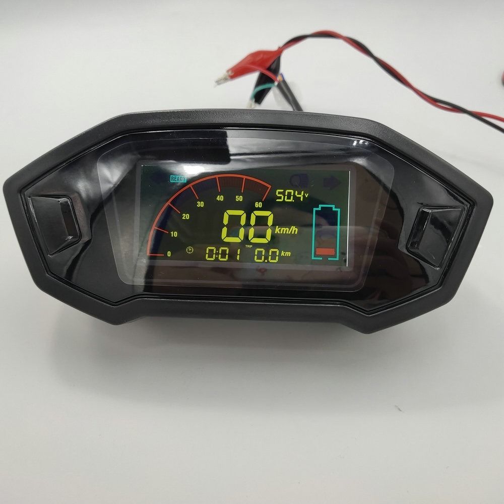 Speedometer Lcd Display 4872v Gauge For Electric Scooter MTB