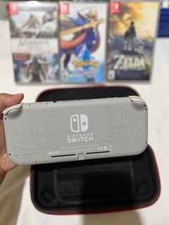 Nintendo Switch Lite (Pokemon Edition) with 3 games