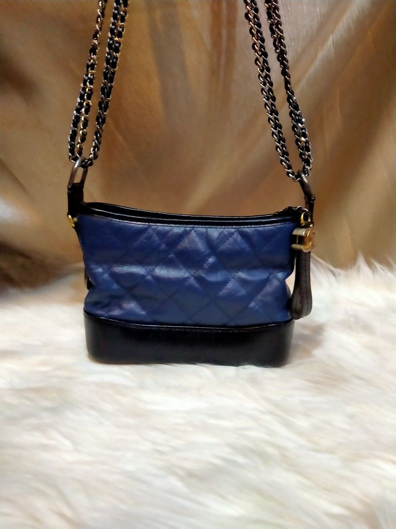 tas sling-bag Chanel Gabrielle Small Black #24 Sling Bag