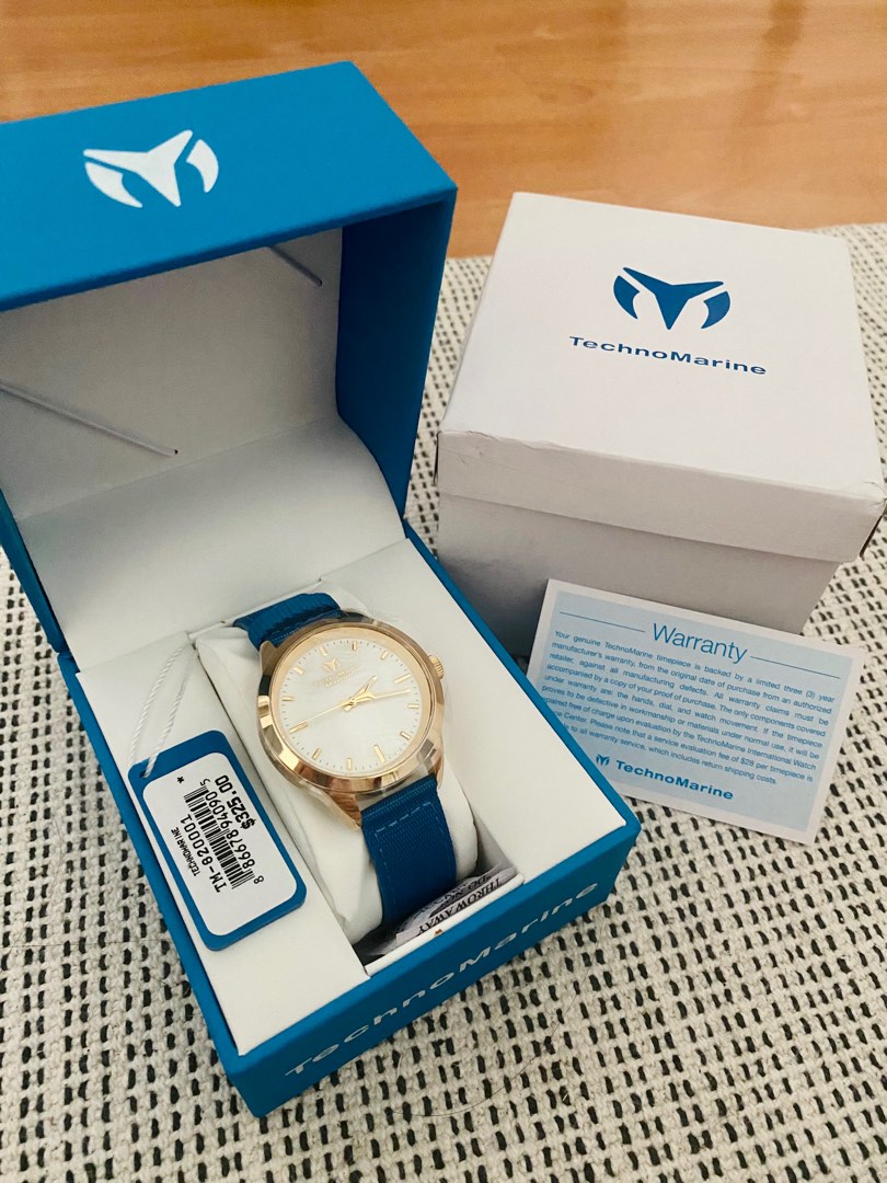 Technomarine watch 2025 box