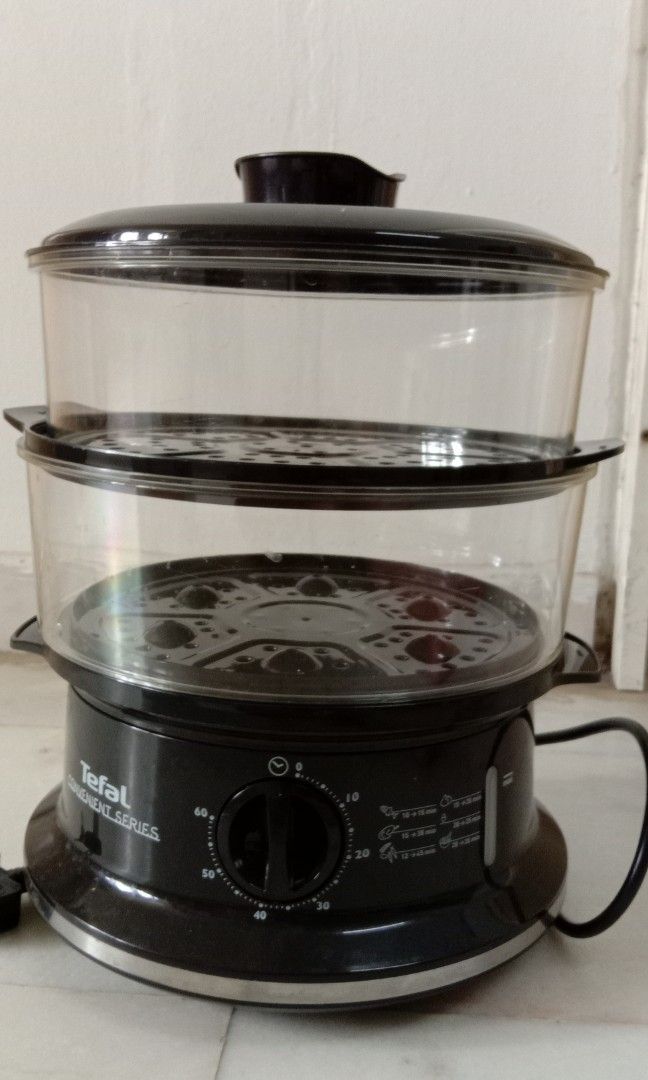 TEFAL 2 Layer Steamer 6L (900W), TV & Home Appliances, Kitchen