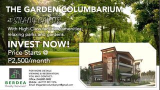 Columbarium Vault For Sale.  Located in Silang Cavite Near CALAX..  Near CALAX. Good For Investment.