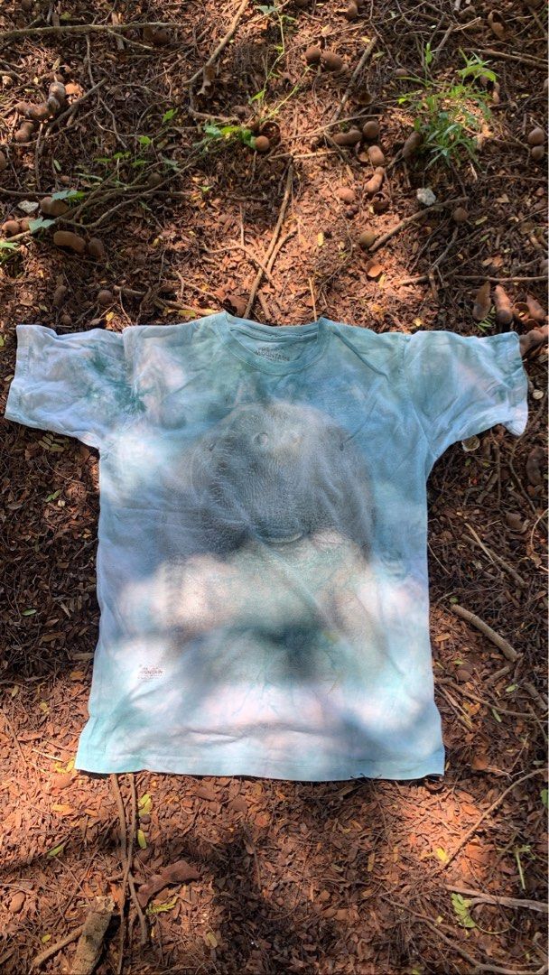 The Mountain (Category: Tshirts & Polo Shirts) located in Kulim. Submitted by Ahpits (Listing ID 1248345607, Image 1). Description: The Mountain Size M (xl on tag) Pit 20 Length 25.