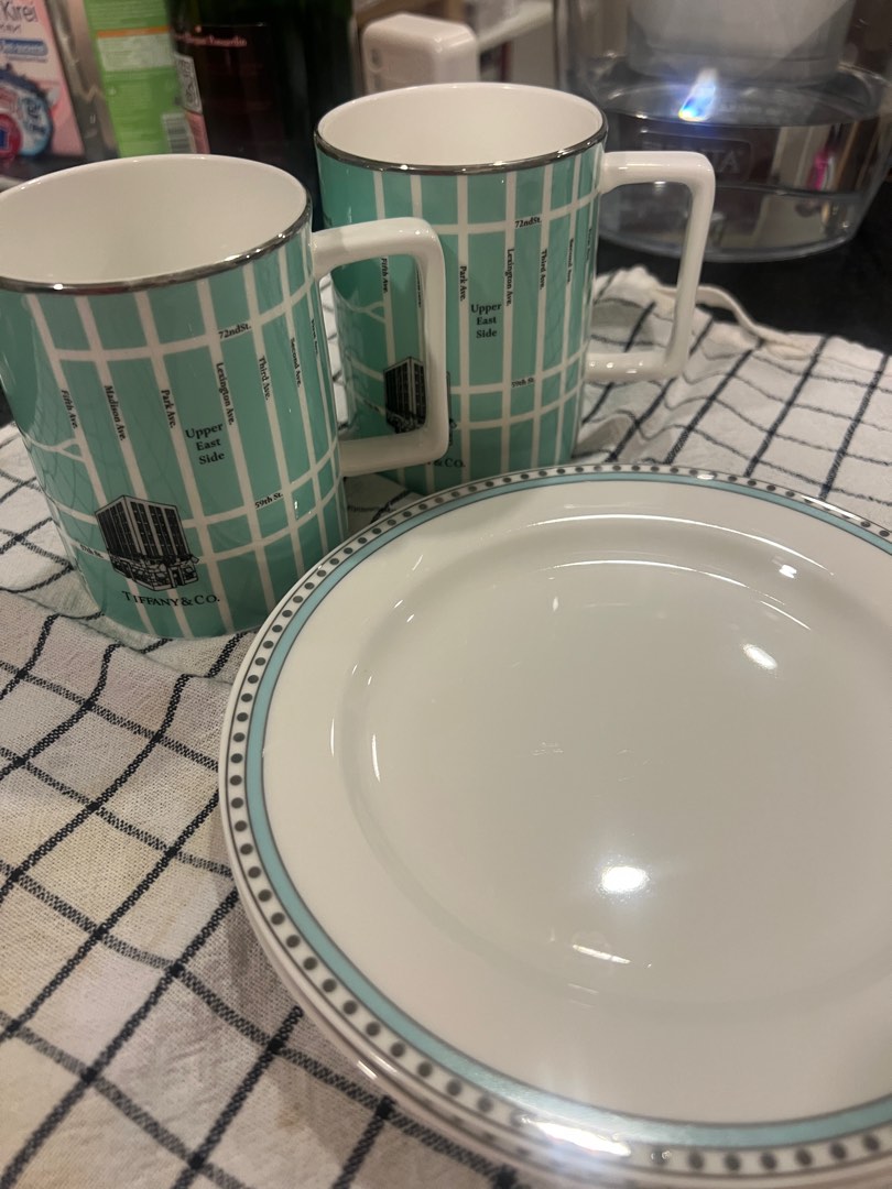 Tiffany n co dishes, Furniture & Home Living, Kitchenware & Tableware