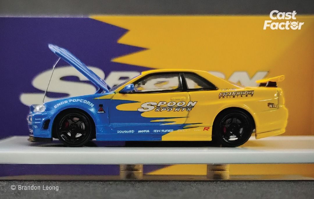 TIME Micro 1/64 日産 スカイライン GTR R34 SPOON | yoshi-sushi.ca