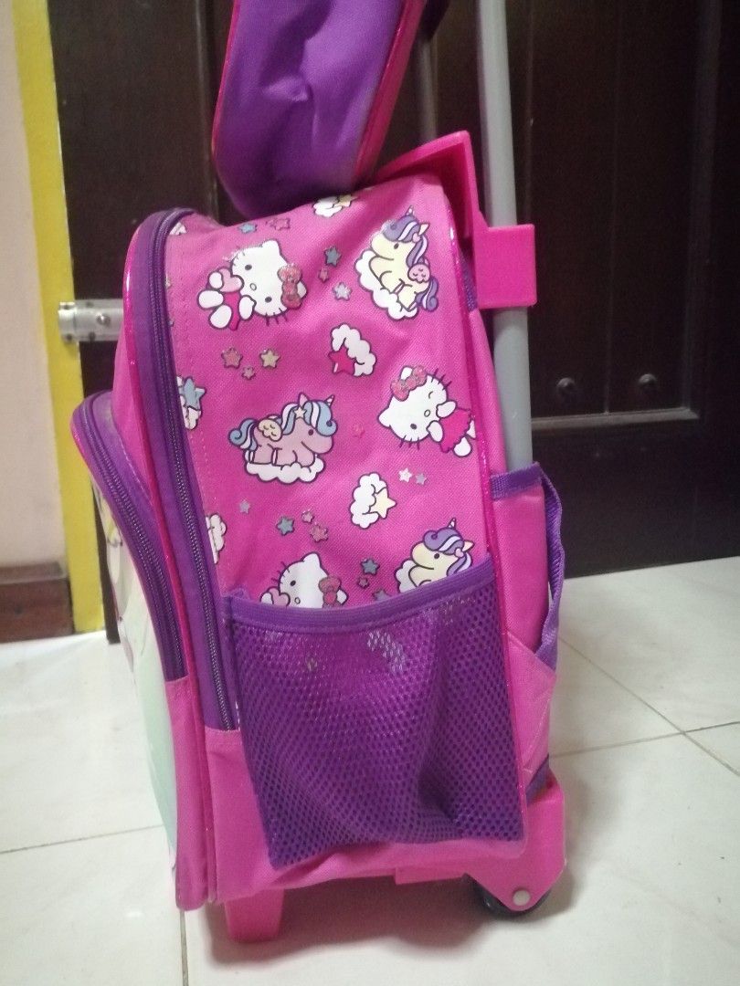 Toddler Stroller Bag (Category: Strollers) located in Rizal. Submitted by allaboutbeautythings (Listing ID 1248468225, Image 3). Description: Almost New Bought at SM dept.store at 2,999 Used only for 2022-2023 class every friday at school only. Online class at Monday to Thursday. Di masyadong gamit. Please see photos.
