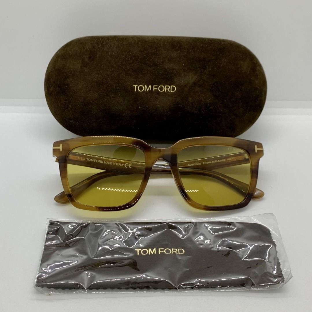 Tom Ford Marco 02 TF 646 Sunglasses 53 20 145 with