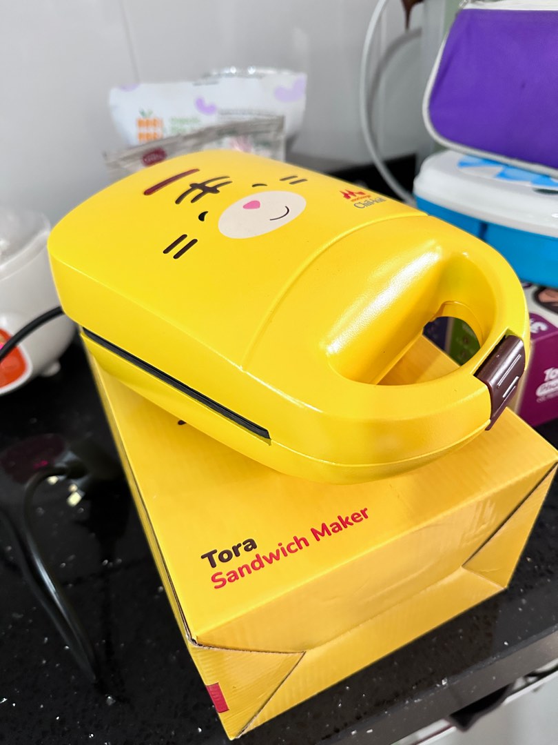 Tora Sandwich Maker Cute Tiger Print Bread Breakfast Machine Toaster