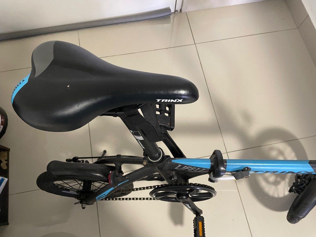 Trinx folding mountain bike new arrivals review