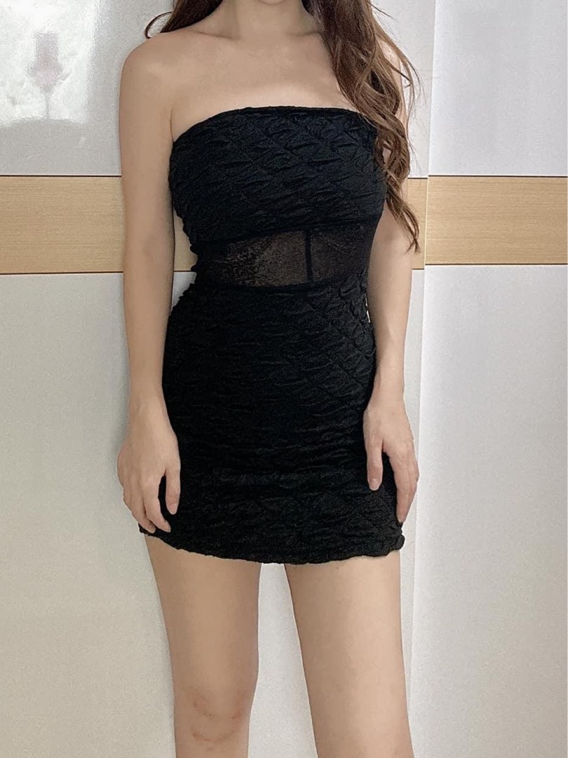 Tube Mini Dress, Women's Fashion, Dresses & Sets, Dresses on Carousell