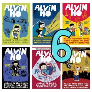 UK Genuine Alvin Ho 6 books