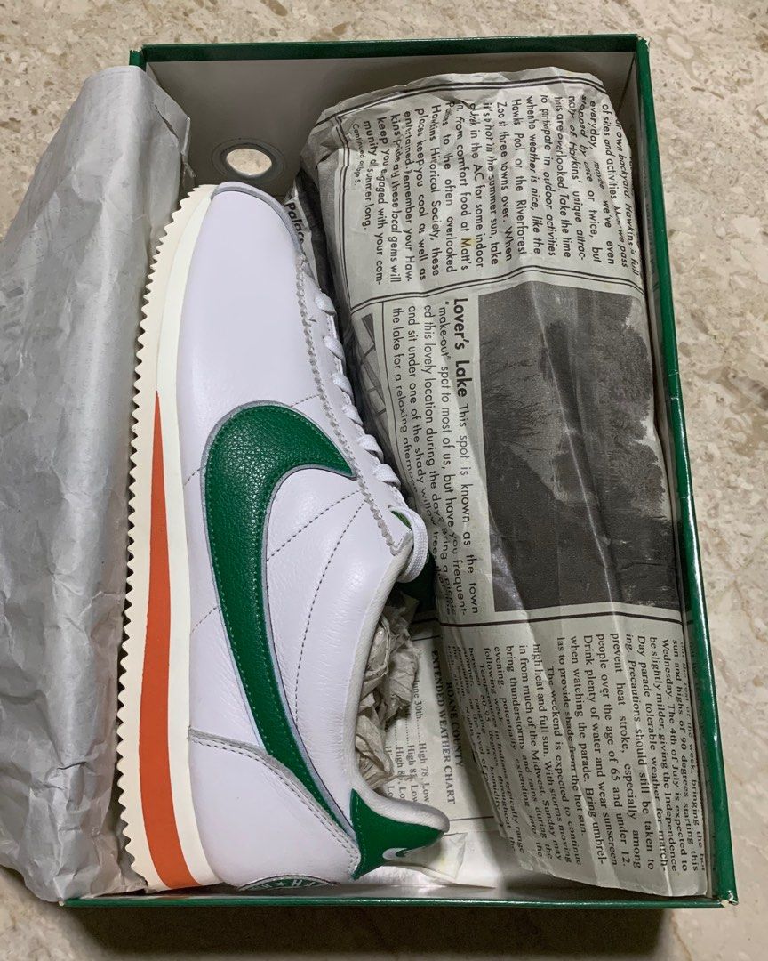 Nike cortez stranger things 2025 on feet