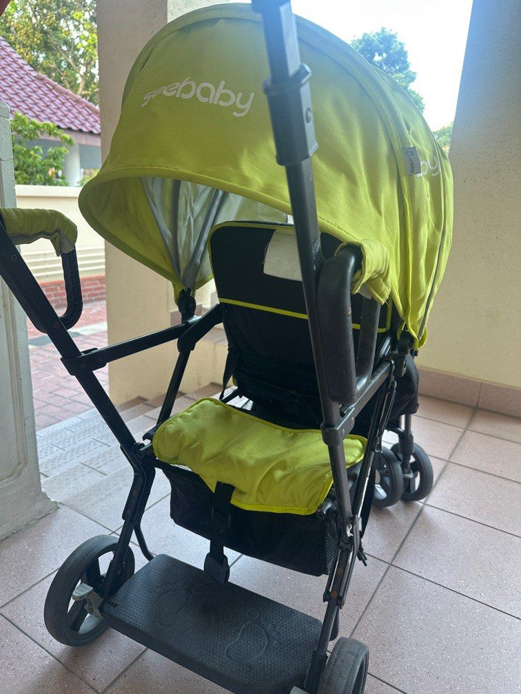 Used double clearance pram