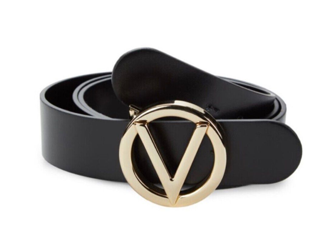 Mario valentino black belt clearance