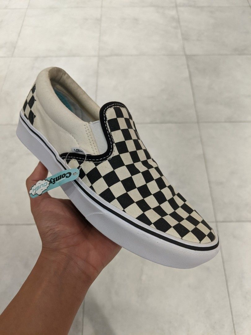 Vans comfycush slip on checkerboard READY STOCK