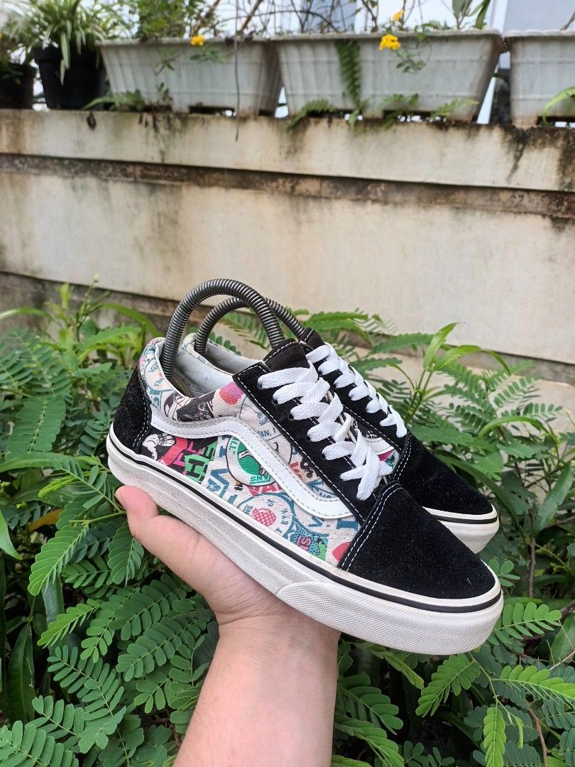 Vans old skool mash up sticker top
