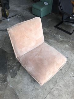 Velvet wide single sofabed 29L x 29W x 11H seat height inches Sandalan height 30 inches In good condition